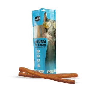 Sitka Farms Premium 12” Bully Sticks XL Jumbo Long Lasting for Aggressive Chewers All Natural / Healthy Teeth and Gums / Sourced from Free Range Grass Fed for Medium and Large Dogs